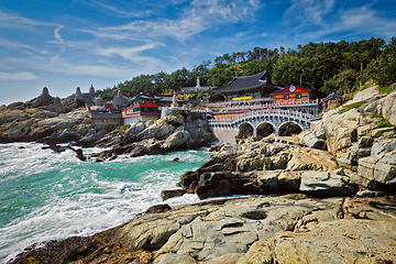 Image showing Haedong Yonggungsa Temple. Busan, South Korea