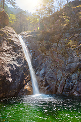 Image showing Biryong Falls watrefall