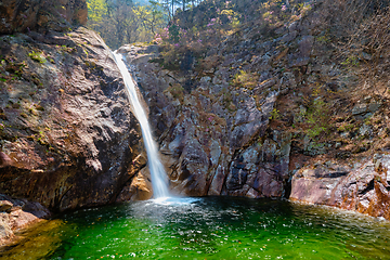 Image showing Biryong Falls watrefall