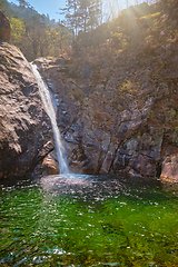 Image showing Biryong Falls watrefall