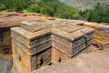 Image showing Church of Saint George, Lalibela Ethiopia