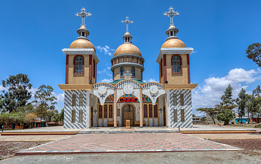 Image showing St. Gebriel orthodox church, Asasa, Ethiopia