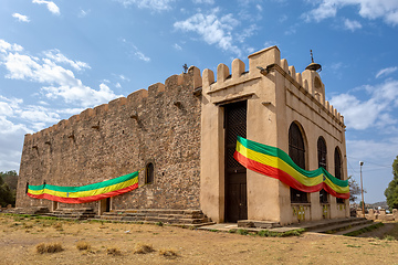 Image showing old Church of Our Lady of Zion, Axum, Ethiopia