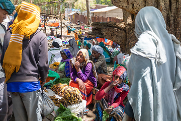 Image showing Ethiopian People on the street, Africa