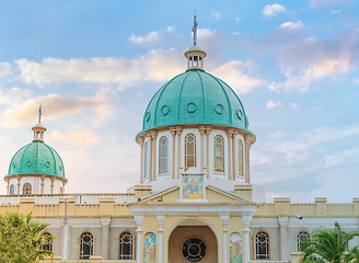 Image showing Bole Medhane Alem (Saviour of the World) Cathedral.