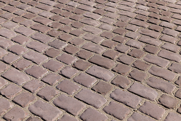 Image showing Old Stone Cobblestone Pavement