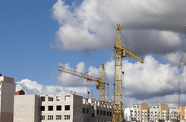 Image showing Construction industry crane