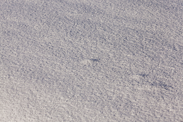 Image showing Snow surface in winter