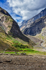 Image showing Lahaul valley, India