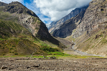 Image showing Lahaul valley, India