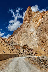 Image showing Manali-Leh road