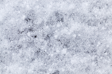 Image showing snow-covered surface