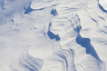 Image showing Surface of snow