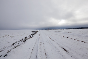 Image showing Ruts on the road