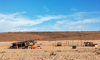 Image showing Traditional african house, Erongo Namibia