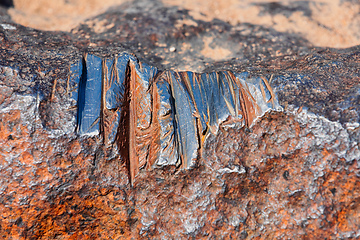 Image showing The Hoba meteorite, Grootfontein Namibia