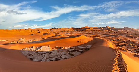 Image showing beautiful landscape Hidden Vlei in Namibia Africa