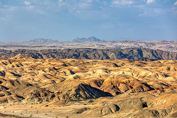 Image showing Namibia moonscape, Swakopmund, Namibia Africa