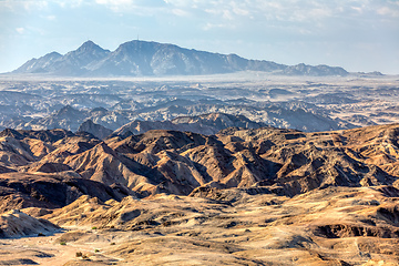 Image showing Namibia moonscape, Swakopmund, Namibia Africa