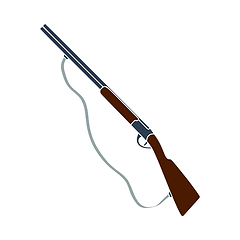 Image showing Icon Of Hunting Gun