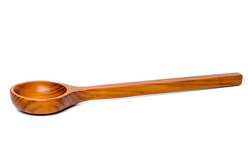 Image showing Close-up of wooden spoon