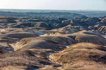 Image showing Namibia moonscape, Swakopmund, Namibia Africa