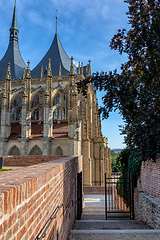 Image showing Saint Barbara\'s Cathedral, Kutna Hora, Czech Republic