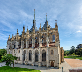 Image showing Saint Barbara\'s Cathedral, Kutna Hora, Czech Republic