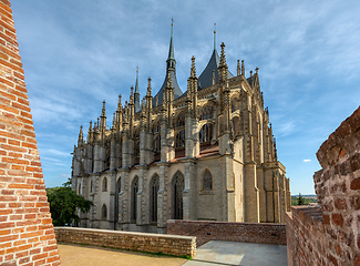 Image showing Saint Barbara\'s Cathedral, Kutna Hora, Czech Republic