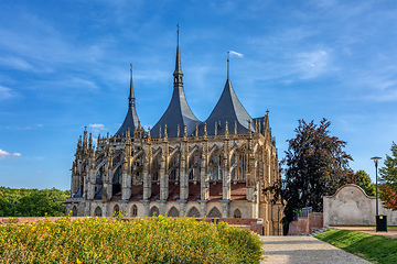 Image showing Saint Barbara\'s Cathedral, Kutna Hora, Czech Republic