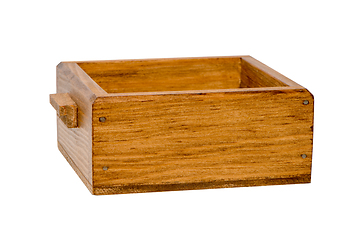 Image showing Small wooden boxe