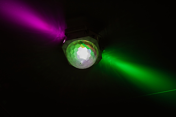 Image showing Colorful disco ball