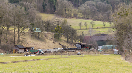 Image showing rural scenery in Hohenlohe