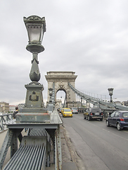 Image showing Chain Bridge in Budapest