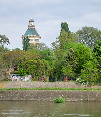 Image showing water tower in Budapest