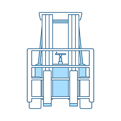 Image showing Warehouse Forklift Icon