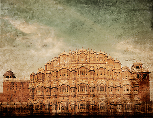 Image showing Hawa Mahal (Palace of the Winds), Jaipur, Rajasthan