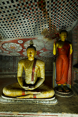 Image showing Ancient Buddha images