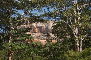 Image showing Sigiriya rock