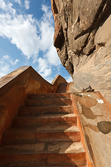 Image showing Stairs at Sigiriya