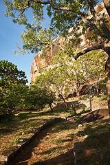 Image showing Pathway to Sigiriya rock