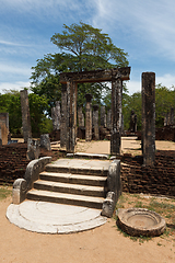 Image showing Ruins. Ancient city of Polonnaruwa. Sri Lanka