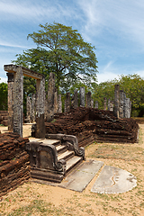 Image showing Ruins. Ancient city of Polonnaruwa. Sri Lanka