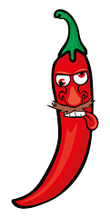 Image showing Creazy spicy paprika