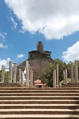 Image showing Abhayagiri Dagoba