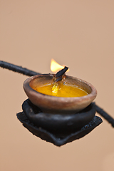 Image showing Burning lampion