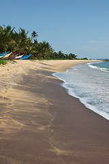 Image showing Idyllic beach. Sri Lanka