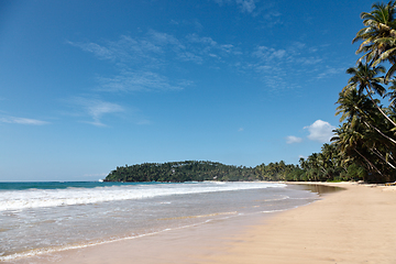 Image showing Idyllic beach. Sri Lanka