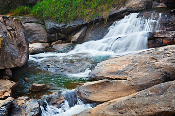 Image showing Athukadu Waterfall