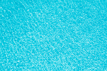 Image showing Clean water in pool